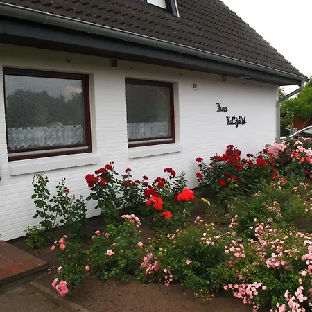Haus Halligblick, Ferienwohnungen Am Wattenmeer, Whg Hamburger Hallig Dagebuell Exterior photo