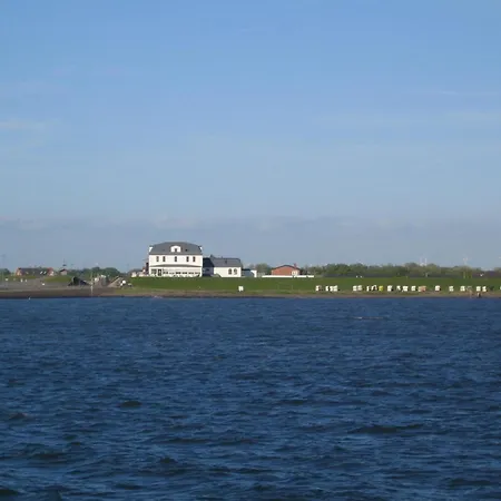 Haus Halligblick, Ferienwohnungen Am Wattenmeer, Whg Hamburger Hallig Dagebuell Exterior photo