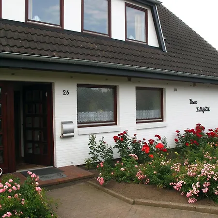 Haus Halligblick, Ferienwohnungen Am Wattenmeer, Whg Hamburger Hallig Dagebuell Exterior photo